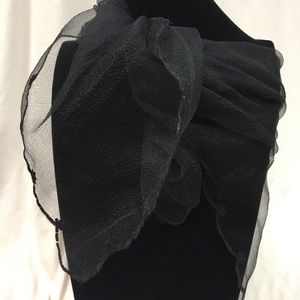 Black Sheer Scarf or Vail